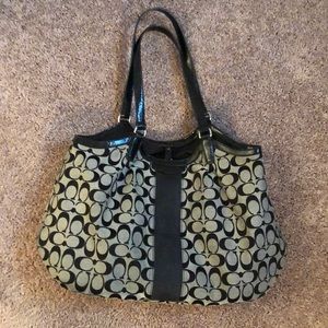 Authentic Black Coach Bag